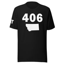 Load image into Gallery viewer, 406 Area Code Unisex T Shirt