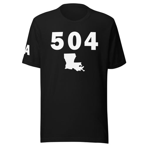 504 Area Code Unisex T Shirt
