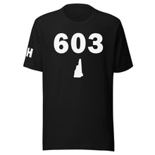 Load image into Gallery viewer, 603 Area Code Unisex T Shirt