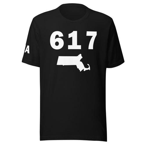 617 Area Code Unisex T Shirt