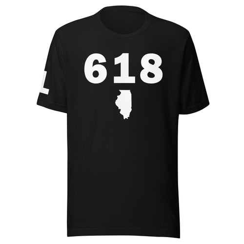 618 Area Code Unisex T Shirt