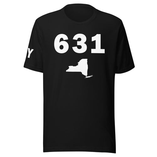 631 Area Code Unisex T Shirt