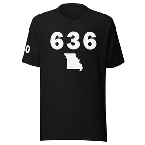 636 Area Code Unisex T Shirt