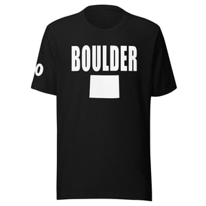 Boulder Colorado Unisex T Shirt