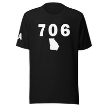 Load image into Gallery viewer, 706 Area Code Unisex T Shirt