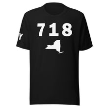 Load image into Gallery viewer, 718 Area Code Unisex T Shirt