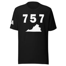 Load image into Gallery viewer, 757 Area Code Unisex T Shirt