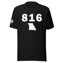 Load image into Gallery viewer, 816 Area Code Unisex T Shirt