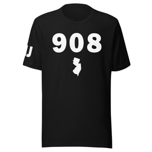 908 Area Code Unisex T Shirt