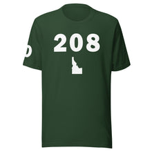 Load image into Gallery viewer, 208 Area Code Unisex T Shirt