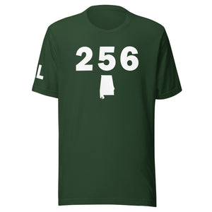 256 Area Code Unisex T Shirt