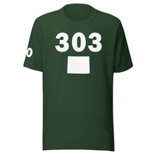 Load image into Gallery viewer, 303 Area Code Unisex T Shirt