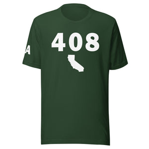 408 Area Code Unisex T Shirt