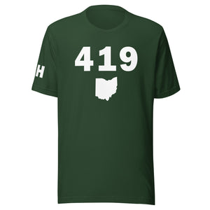 419 Area Code Unisex T Shirt