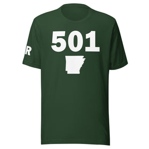 501 Area Code Unisex T Shirt