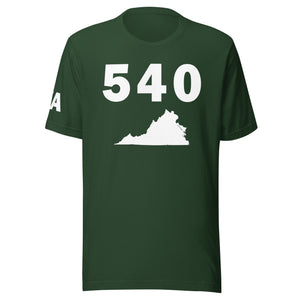 540 Area Code Unisex T Shirt