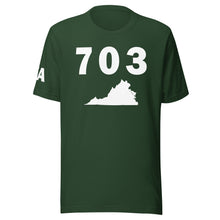 Load image into Gallery viewer, 703 Area Code Unisex T Shirt