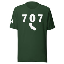 Load image into Gallery viewer, 707 Area Code Unisex T Shirt