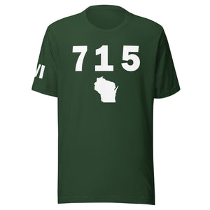 715 Area Code Unisex T Shirt