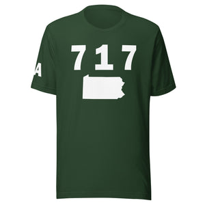 717 Area Code Unisex T Shirt