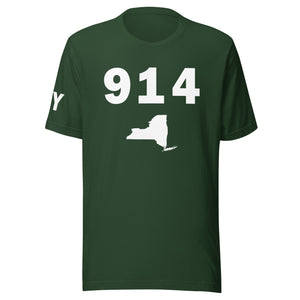 914 Area Code Unisex T Shirt