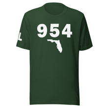 Load image into Gallery viewer, 954 Area Code Unisex T Shirt