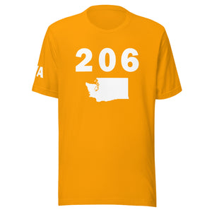 206 Area Code Unisex T Shirt