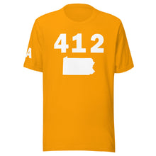 Load image into Gallery viewer, 412 Area Code Unisex T Shirt