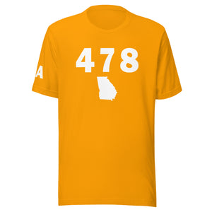 478 Area Code Unisex T Shirt