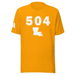 504 Area Code Unisex T Shirt