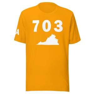 703 Area Code Unisex T Shirt