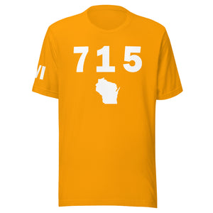 715 Area Code Unisex T Shirt