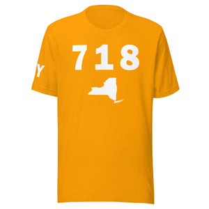 718 Area Code Unisex T Shirt