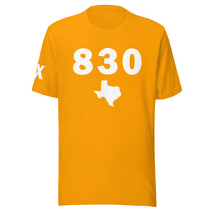 830 Area Code Unisex T Shirt
