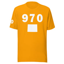 Load image into Gallery viewer, 970 Area Code Unisex T Shirt