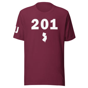 201 Area Code Unisex T-Shirt