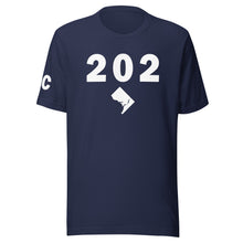 Load image into Gallery viewer, 202 Area Code Unisex T-Shirt