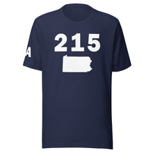 Load image into Gallery viewer, 215 Area Code Unisex T Shirt