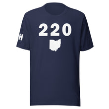Load image into Gallery viewer, 220 Area Code Unisex T Shirt
