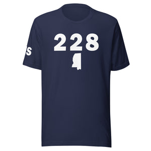 228 Area Code Unisex T Shirt