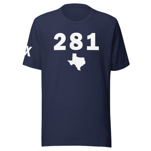 281 Area Code Unisex T Shirt