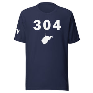 304 Area Code Unisex T Shirt