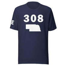 Load image into Gallery viewer, 308 Area Code Unisex T Shirt