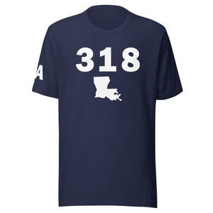 318 Area Code Unisex T Shirt