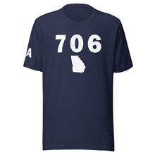 Load image into Gallery viewer, 706 Area Code Unisex T Shirt