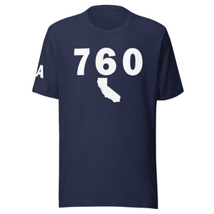 760 Area Code Unisex T Shirt