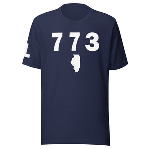 773 Area Code Unisex T Shirt