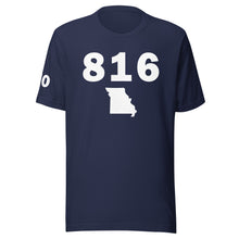 Load image into Gallery viewer, 816 Area Code Unisex T Shirt