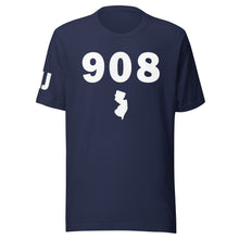 Load image into Gallery viewer, 908 Area Code Unisex T Shirt