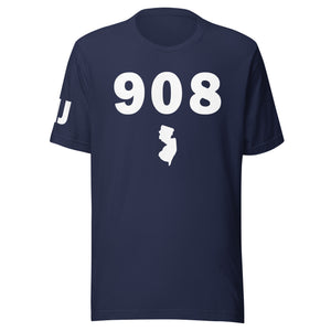 908 Area Code Unisex T Shirt